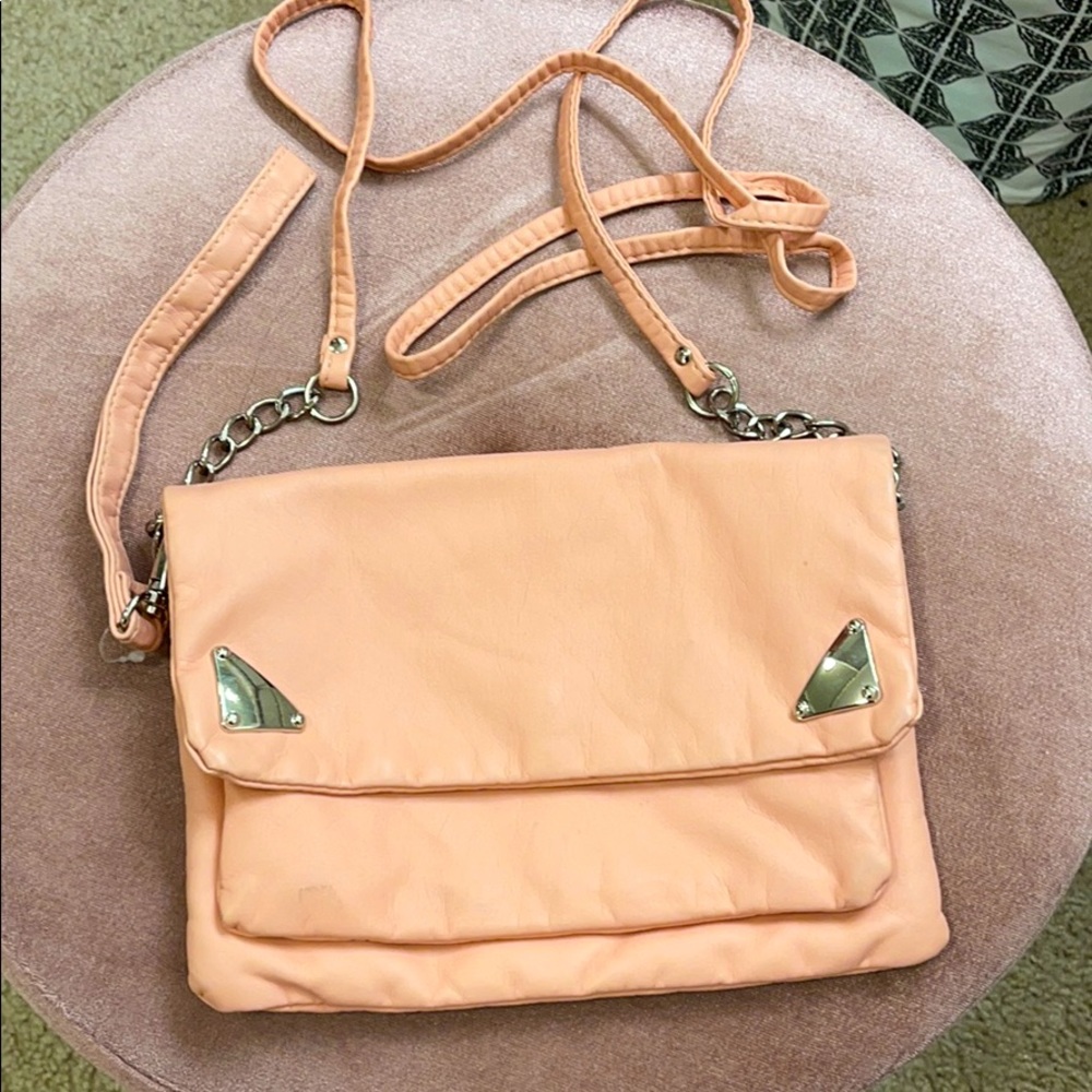 Pink clutch